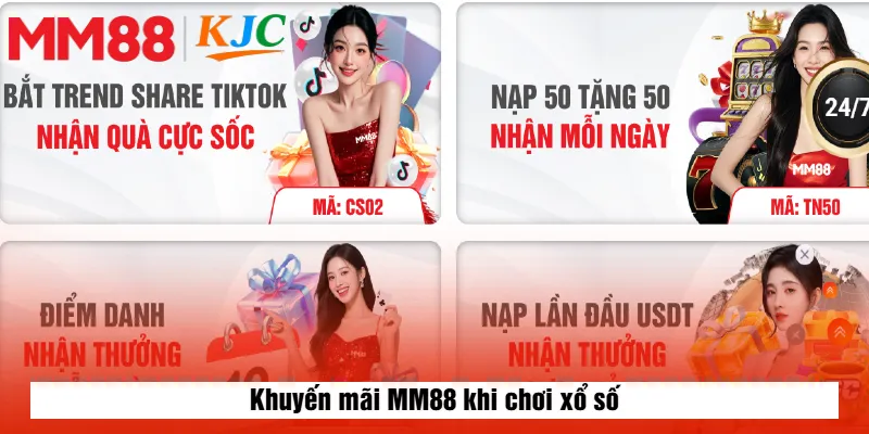 Khuyến mãi MM88 khi chơi xổ số